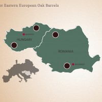 Hungarian Eastern European Oak Barrels Forest Map Hungarian Eastern European Oak Barrels Forest Map